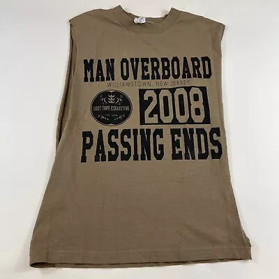 Vintage 2008 Man Overboard Shirt Passing Ends Williamstown New Jersey Size S • $30