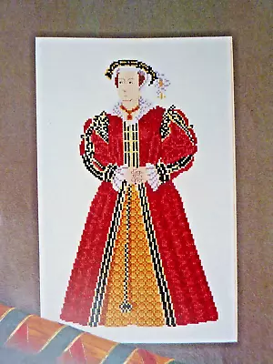 8825]X Stitch Chart-Katherine Parr Wife Of Henry Eighth • £1.60