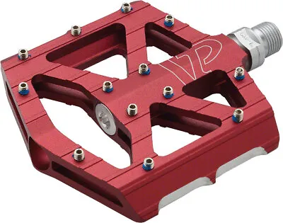 VP Components All Purpose Pedals - Platform Aluminum 9/16  Red • $85