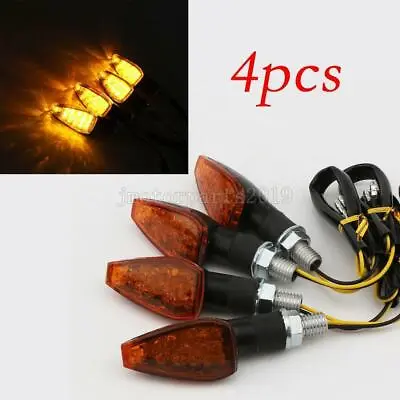 4x LED Turn Signals Front Light For Suzuki Boulevard C50 C90 C109R M109R M50 M90 • $20.98