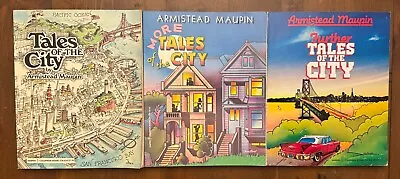 Complete Series Set TALES OF THE CITY Armistead Maupin Lot More Further • $29.99