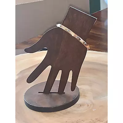 Michael Kors Heritage Astor Rose Gold Studded Cuff Bracelet EUC  • $42