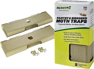 Rescue Pantry & Birdseed Moth Traps With Pheromone Lure 2 Traps • $11.95