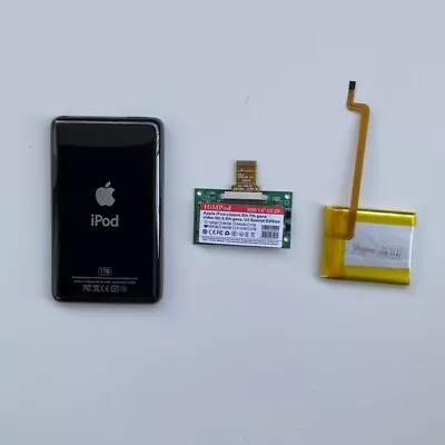 For IPod Classic Video 7th 128GB 256GB 512GB 1TB 2TB SSD Upgrade KIT+Big Battery • $75.88