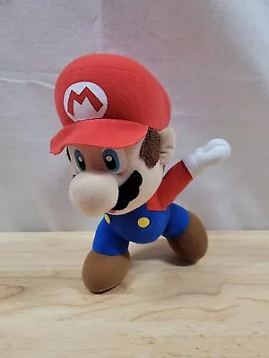 Vintage Super Mario Plush Nintendo Figure Running Stuffed Doll N64 • $13.94