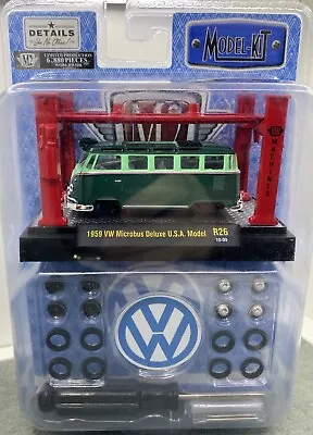 M2 Kit* 1959 VW Microbus Deluxe* KOMBI VAN *With Hoist *** 1:64 • $32