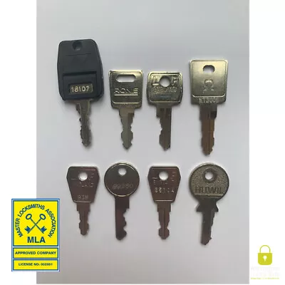 £3.49 • Buy Office Furniture Keys Cut To Code Free P&P