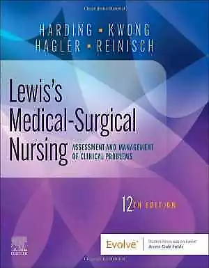 Lewis's Medical-Surgical Nursing: - Hardcover By Harding PhD RN - Good • $105.03