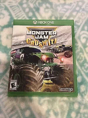 Monster Jam: Crush It (Microsoft Xbox One 2016) Video Game - Used • $8.99