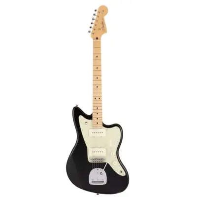 Fender Japan Hybrid II Jazzmaster Electric Guitar Maple FB Black • $1880
