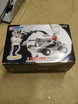 James Bond Corgi 007 Moon Buggy Diamonds Are Forever 65201 Car And Figure Set • £10