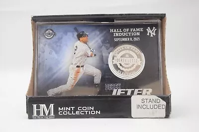 $29 • Buy The Highland Mint Coin Collection Derek Jeter Stand Included New In Box