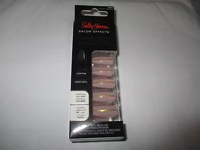 Sally Hansen Salon Effects Perfect Manicure Nails Meet Me In The Metal • $16.92