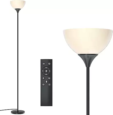 Floor Lamp Remote Control With 4 Color Temperatures Torchiere Floor Lamp For B • $66.36