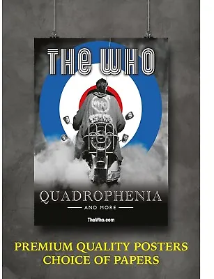 Quadrophenia The Who Large Poster Art Print Gift A0 A1 A2 A3 A4 Maxi • $19.52
