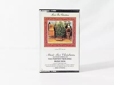 The Porter Twin Disc Music Box  Christmas Music Cassette Tape • $13.88