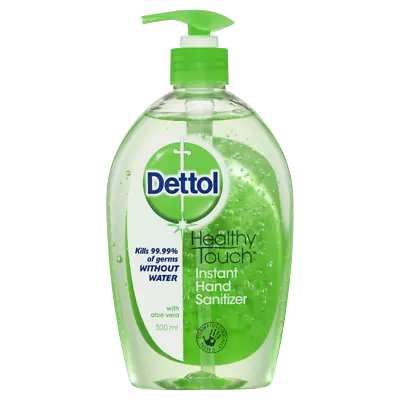 Dettol Healthy Touch Instant Hand Sanitiser Refresh 500mL - Aloe Vera Sanitizer • $24.79