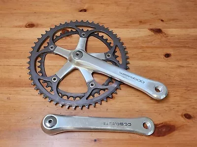 Shimano 600 6207 Crankset 170mm 52/42 • $60