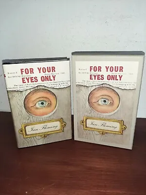 For Your Eyes Only Ian Fleming First Edition Library Hardcover • $199.99