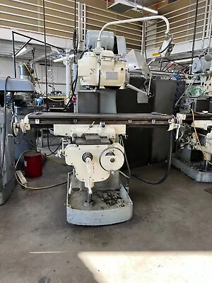 #38 Van Norman Horizontal / Vertical Milling Machine 10 H.P. W/ 14  X 64  Table • $4900