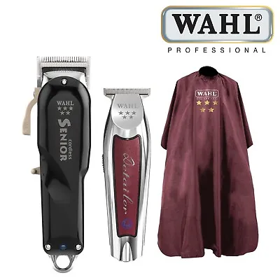 Wahl Professional 5-Star Cordless Senior & Detailer Combi Hair Clippers Kit • £264.99