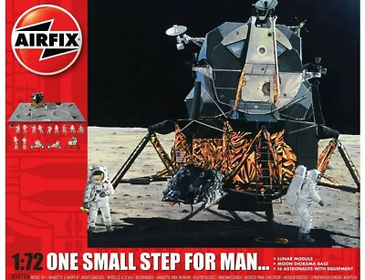 Airfix  One Small Step For Man...  Lunar Module Diorama 1:72 Model Kit A50106 • $29.99