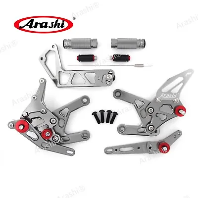 Rearsets Footrest Foot Pegs For Yamaha YZF R1 R1M R1S 2015 - 2023 2022 2021 2019 • $152.51