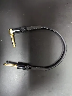 Audio 2000s E26101P2 1/4  TRS Right Angle To 1/4  TRS - 1 Ft Cable • $7.99