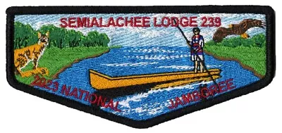 2023 Jamboree Order Of The Arrow Semialachee Lodge 239 OA Flap Boy Scout Patch • $11.99