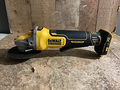 DEWALT DCG415 20V 4-1/2 - 5 In. Paddle Switch Angle Grinder FULLY TESTED WORKING • $97