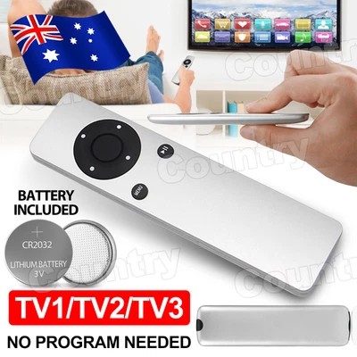 $5.95 • Buy Remote Control Compatible For Apple TV1 TV2 TV3 Universal Replacement Infrared