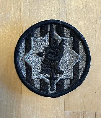 US Army ACU 89th MP Military Police Brigade Patch Hook & Loop Used B787 • $4.20