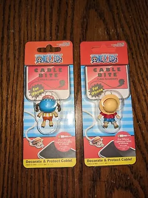 Cable Bite Protector One Piece Luffy & Chopper  Decorate & Protect Cable Lot 2  • $19.95