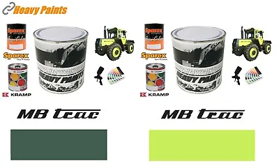 Mercedes MB Trac Light & Dark Green Paint Endurance Enamel Paint 1 Litre Tins • £68.99