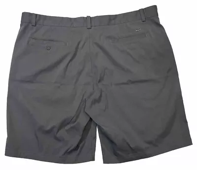 Nike Golf Dri Fit Golf Shorts Gray Flat Front Men’s 42 W42 Polyester Spandex • $22.99