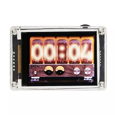 2.4  Plug-in Nixie Tube Clock VU Meter Voice-Controlled Music Spectrum Display • $22