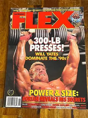 FLEX Bodybuilding Muscle Magazine/Mr Olympia DORIAN YATES 11-91 • $19.99