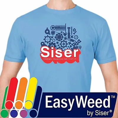 Siser EasyWeed® HTV Heat Transfer Vinyl For T-Shirts 12  By The Yard Rolls • $7.99
