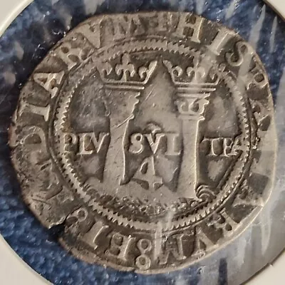 4 Reales Mo-O Carlos Y Juana Mexico 1542-1555 • $800