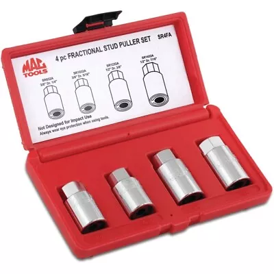 MAC Tools 3/8  & 1/2  Drive SAE 4 Pc Stud Puller Set SR4FA • $90