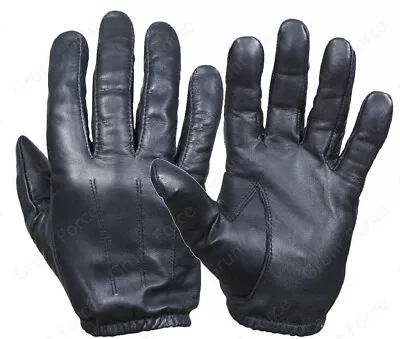 Rothco Search Gloves - Black Ultra Thin Cowhide Leather Glove • $25.99