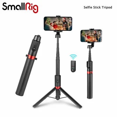 $28.90 • Buy Simorr Portable Adjustable 1.3m Free Switch Phone Selfie Stick Tripod 3375B