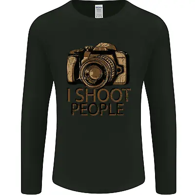 Photography I Shoot People Photographer Mens Long Sleeve T-Shirt • $14.91