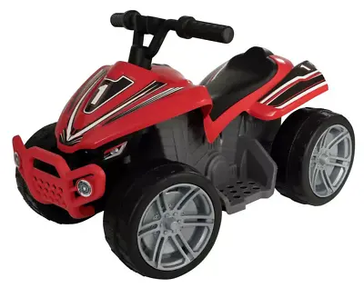 EVO Quad Bike 6V Powered Ride On Rechargeable Vehicle - Red #978 • £58