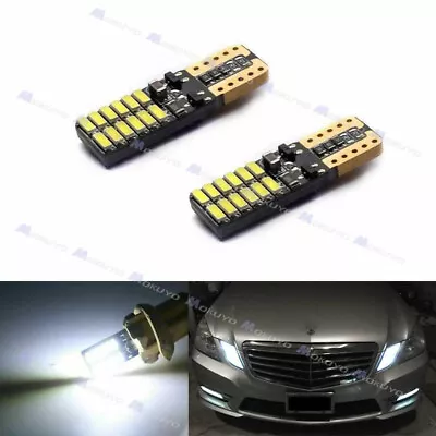 6000K Error Free 24-SMD 2825 W5W T10 LED Bulbs For Mercedes-Benz E350 E550 W212 • $12.99