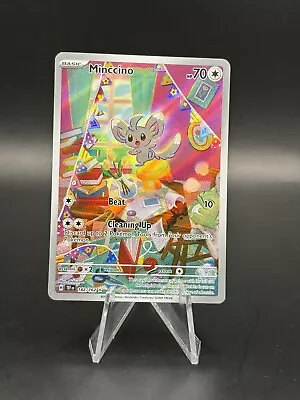 Minccino 182/162 | Illustration Rare | Temporal Forces | NM/M • $5.99