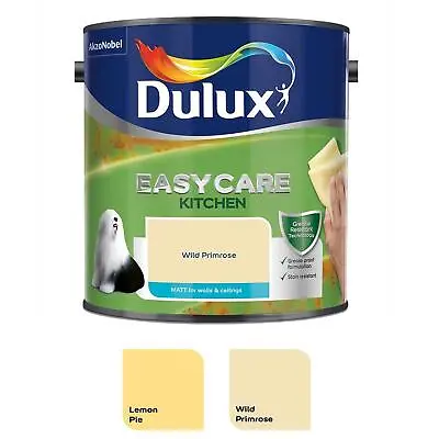 £30.99 • Buy Dulux Paint Shades Of Yellow Or Orange Easycare Kitchen Matt Emulsion 2.5 Litres