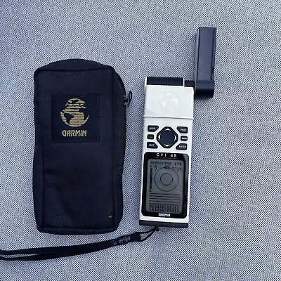 £38 • Buy Garmin GPS 48 12 Channel Hand Held Navigator