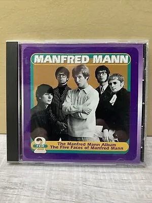 Manfred Mann CD 2 On 1 The Manfred Mann Album /The Five Faces Of Manfred Mann B1 • $8.57