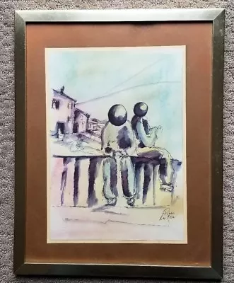 Piero La Rosa Original Watercolor W/COA • $175